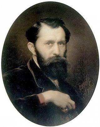 Автопортрет. 1870 Х.