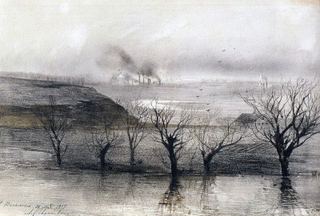 Пейзаж. Село Волынское. 1887