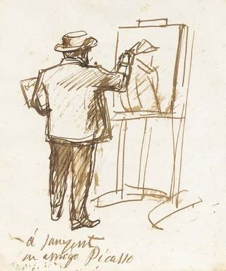 1900 Le peintre SВbastien Junyent