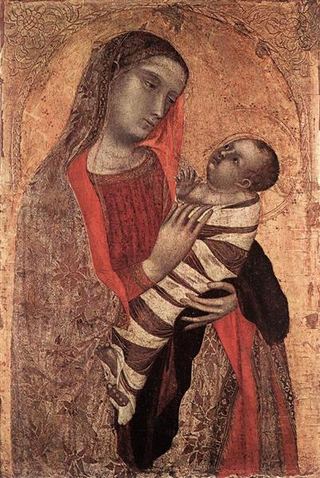 Мадонна с Младенцем, 1345