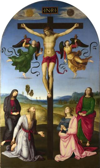 Распятие, 1502 - 1503 - Рафаэль