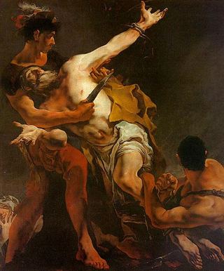 Мученичество святого Варфоломея, 1722