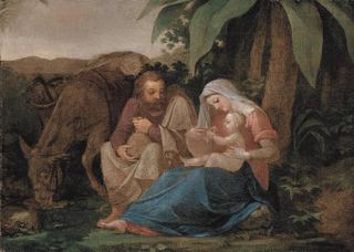 Отдых в бегах, 1800