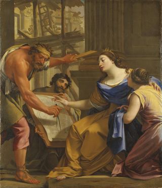 Артемизия строит мавзолей, c.1645