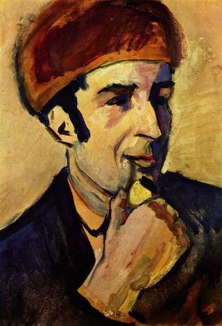Портрет Франца Марка, 1910