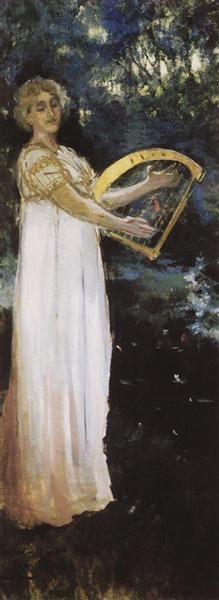 Муза, 1887 - Константин Коровин