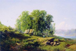 В окрестностях Петербурга, 1868