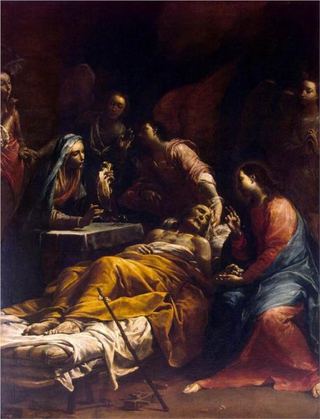 Смерть святого Иосифа, c.1712