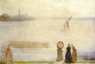 Баттерси-Рич из домов Линдси, c.1863 - Джеймс Макнил Уистлер