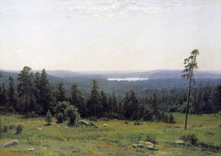 Лесные дали 1884 112х164