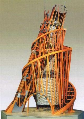 Модель памятника III Интернационала, 1919 - 1920 - Владимир Татлин