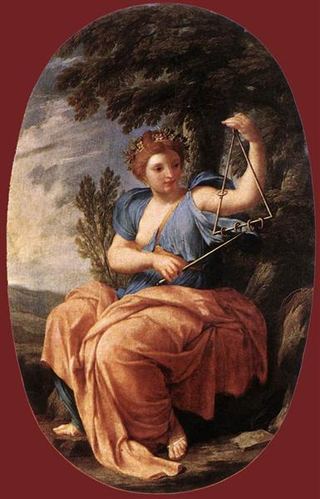 Муза Терпсихора, 1652 - 1655 - Эсташ Ле Сюёр