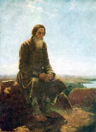 Крестьянин в поле. 1876 Х.