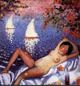 Обнаженная в пейзаже, c.1922 - c.1923