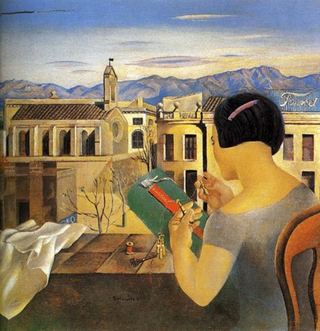 Женщина у окна в Фигерасе, 1926