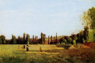 Варенна святого Илера, 1863 - Камиль Писсарро