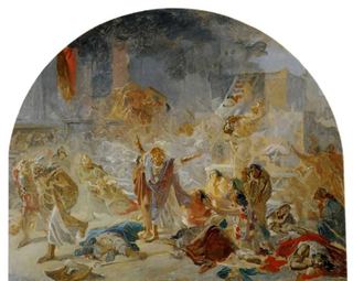 Разрушение Храма в Иерусалиме, 1859 - Николай Ге