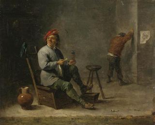 Курильщик, 1645