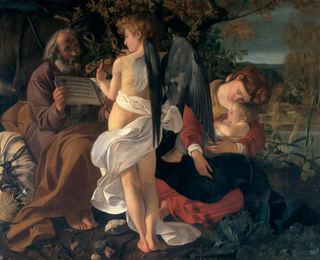 Отдых на пути в Египет, c.1597
