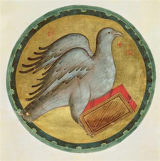 Орел Иоанна Богослова, ок.1400