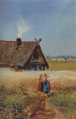 Кутузовская изба в Филях. 1860-е