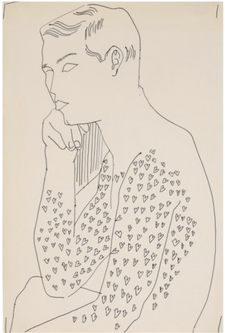 Сидящий обнаженный мужской торс, 1950 - 1959
