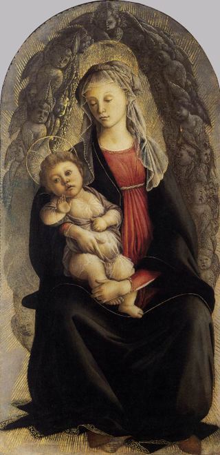 Мадонна во славе с Серафимом