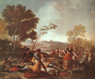 Пикник на берегу Мансанареса, 1776