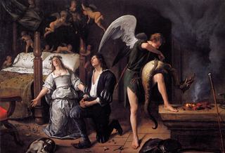 Брачная ночь Тобиаса и Сары, c.1660