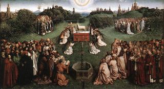Поклонение Агнцу, 1432