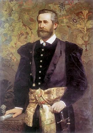 Портрет Людвика Водзицкого, 1880 - Генрих Семирадский