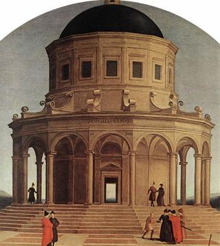 Обручение Богородицы (фрагмент), 1504 - Рафаэль