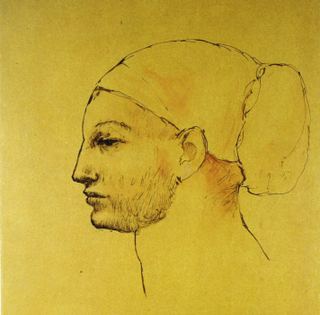 1906 TИte de femme au chignon – Profil