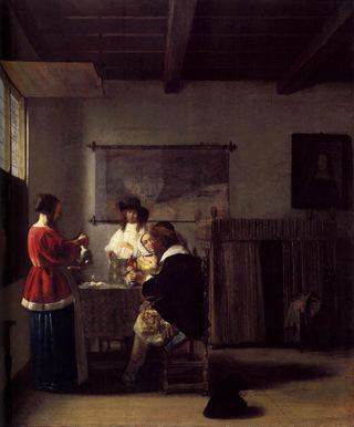 Визит, c.1657