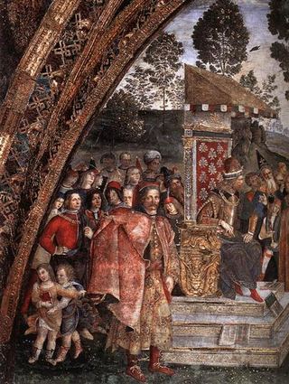 Диспут святой Екатерины (фрагмент), 1491