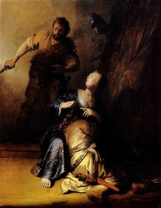 Самсон и Далила, 1628