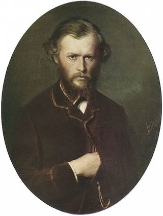 Портрет Н. П. Ланина. 1869 Х.