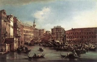 Мост Риальто с Палаццо Камерленги, 1763