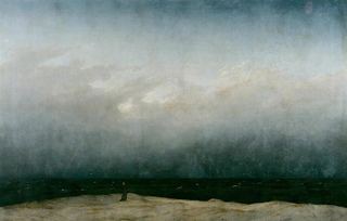 Монах у моря, 1808 - 1810