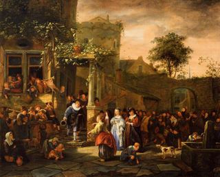 Деревенская свадьба, 1653
