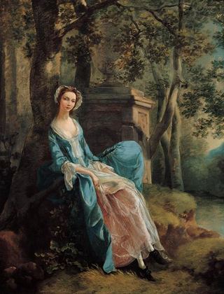 Портрет женщины (возможно, из семьи Ллойдов), c.1750