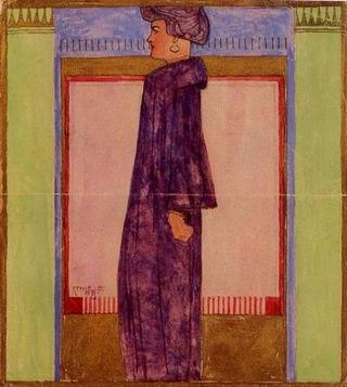 Стоящая женщина, 1908