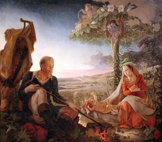 Отдых на пути в Египет, 1805