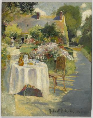 В саду, c.1904