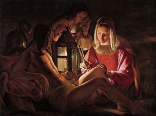 Святой Себастьян с фонарем, c.1630 - Жорж де ла Тур
