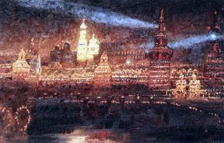 Иллюминация Москвы