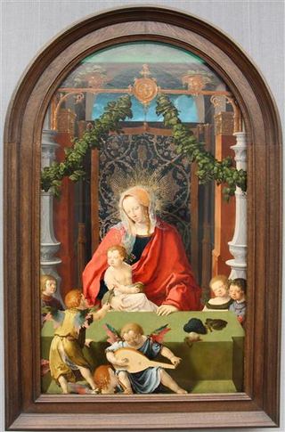 Богоматерь с Младенцем и ангелами, c.1520