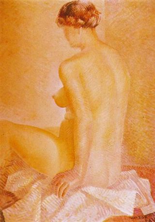 Этюд обнаженной натуры, 1925