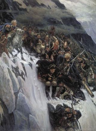 Переход Суворова через Альпы в 1799 году1