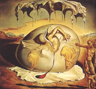 Геополитический ребенок, наблюдающий за рождением нового человека, 1943